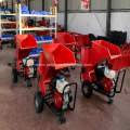 Self-Feeding 15hp Petrol Engine Wood Chipper Machine